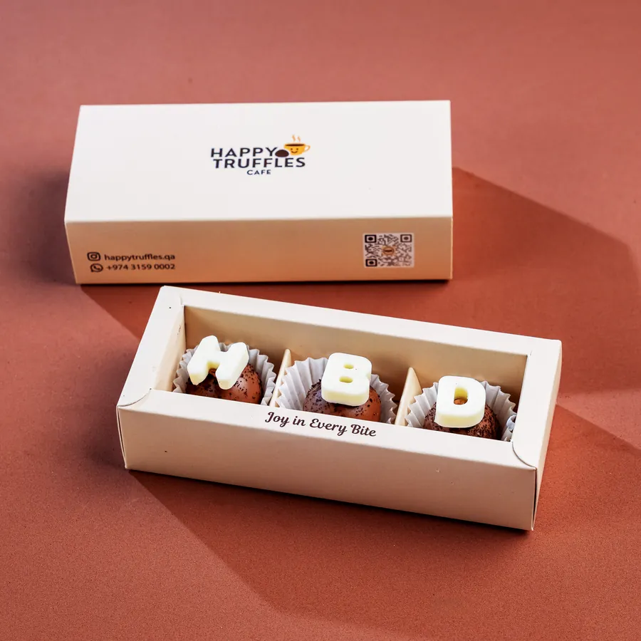 Oreo Truffles with Letters HBD · 3 pcs