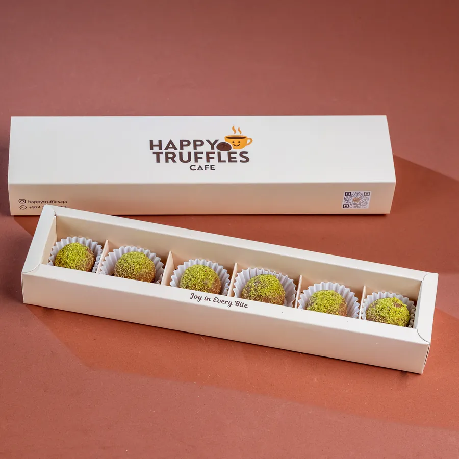 Pistachio Kunafeh Truffles